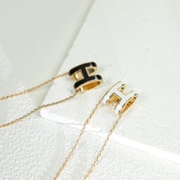 HERMES classic big H necklace