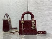 Dior Mini Lady Dior Bag.
