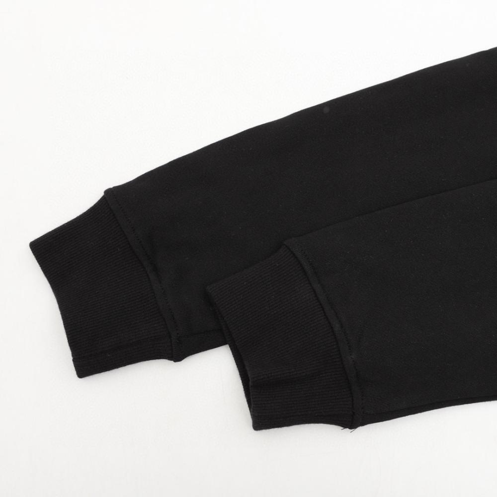 Chest logo plaid hooded hooded sweatshirt