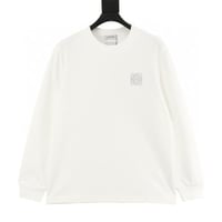 Loewe 25Fw Chest Logo Lettering Contrast Embroider...
