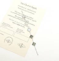 Van cleef Arpels four-leaf clover bracelet