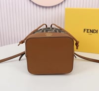 Fendi Pre-Loved Mini Mon Tresor Bag in leather