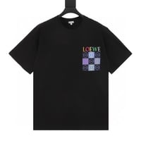 Loewe 25ss printed monogram logo short sleeves