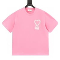 Ami/Love Big love towel embroidered with short sle...