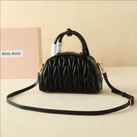 Miu Miu Arcadie Matelassé Nappa Leather Bag,