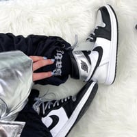 Air Jordan 1 Black/Silver
