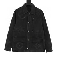 Presbydom dark twill suit denim jacket