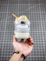 Off white X Nike dunk lot 9 Baby Pink