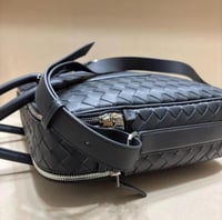 Bottega Veneta Black Getaway Intrecciato