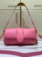 Jacquemus Le Bambimou Padded Shoulder Bag in pink...