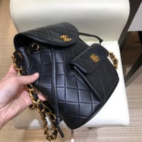 vintage Chanel Duma backpack