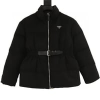 PRADA Autumn and Winter Tunic Down Jacket, black o...