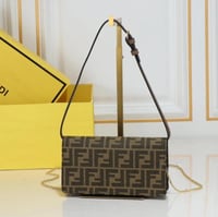 Fendi Baguette bag with the FF jacquard pattern