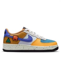 Nike Air Force 1 Starfish Gold White Blue