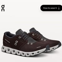 On running cloud 5 Push Sneakers Brown