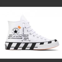 Converse x off white