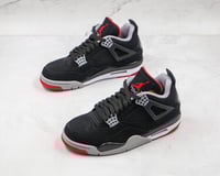 Air jordan 4 red black and white