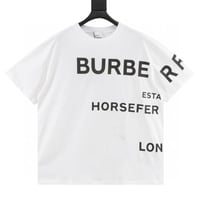 Burberry thick rubber letter logo print short slee...