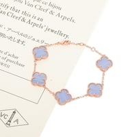 Van cleef Arpels four-leaf clover bracelet9
