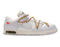 Off white x dunk low Yellow