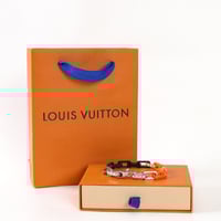 1V bamboo panel gradient chain bracelet