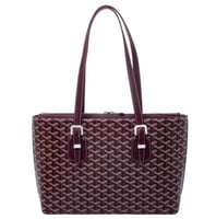 Goyard Burgundy Coated Canvas Okinawa GM Tote