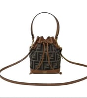 Fendi Pre-Loved Mini Mon Tresor Bag in leather