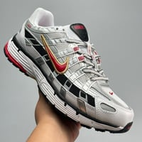 Nike P-6000 'Platinum Varsity Red