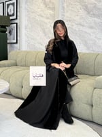 Winter collection ️️⛄ | عباية فيونا بقماش مخمل كور...