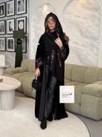 Winter collection ️️⛄ | عباية فلوري مخمل كوري تطري...