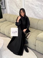 Winter collection ️️⛄ | عباية فيونا بقماش مخمل كور...