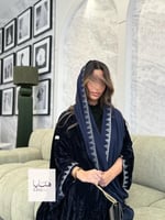 Winter collection ️️⛄ | بشت روان مخمل كوري كحلي تط...