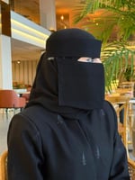 نقاب كوري مغاطين قصير مقوى