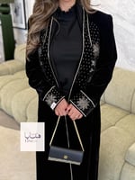 Winter collection ️️⛄ | عباية فيولا بليزر مخمل كور...