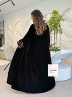 Winter collection ️️⛄ | عباية فلوري مخمل كوري تطري...