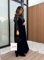 Winter collection ️️⛄ | عباية خيال بقماش مخمل كوري...