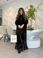 Winter collection ️️⛄ | عباية هيام مخمل كوري تدخيل...