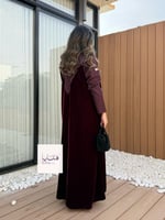 Winter collection ️️⛄ | عباية خيال بقماش مخمل كوري...