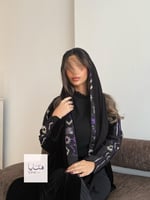 Winter collection ️️⛄ | عباية هاله بقماش مخمل مع ر...