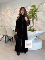 Winter collection ️️⛄ | عباية فلوري مخمل كوري تطري...