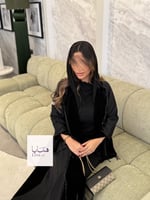 Winter collection ️️⛄ | عباية فيونا بقماش مخمل كور...