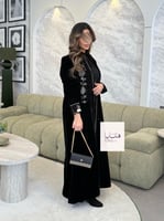Winter collection ️️⛄ | عباية فيولا بليزر مخمل كور...