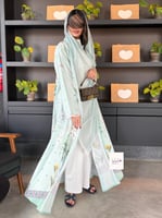 عباية بلسم حرير صيفي بارد تيفاني