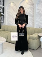 Winter collection ️️⛄ | عباية فيولا بليزر مخمل كور...