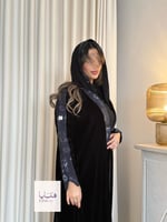 Winter collection ️️⛄ | عباية هاله بقماش مخمل مع ر...