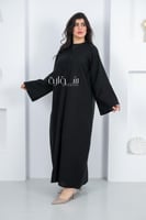 عباية كتان بلمسة القيطان