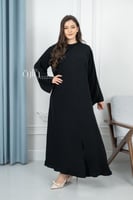 عباية دقة خيط على جوانب