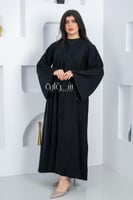 عباية استريت بكم مربع وتفاصيل كريستال