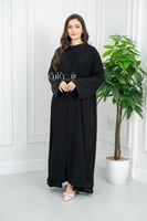 عباية ملكي تطريز كم