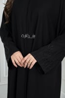 عباية ملكي تطريز كم